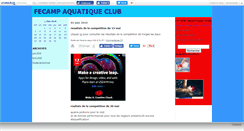 Desktop Screenshot of fecampaquaclub.canalblog.com