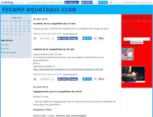 Tablet Screenshot of fecampaquaclub.canalblog.com
