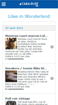 Mobile Screenshot of lilee.canalblog.com