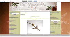 Desktop Screenshot of lacabanedepam.canalblog.com