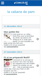 Mobile Screenshot of lacabanedepam.canalblog.com