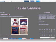 Tablet Screenshot of lafeesandrine.canalblog.com