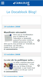 Mobile Screenshot of docablock.canalblog.com