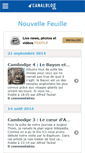 Mobile Screenshot of nouvellefeuille.canalblog.com