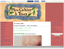 Tablet Screenshot of moncahieratrucs2.canalblog.com