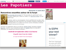 Tablet Screenshot of lespapotiers.canalblog.com