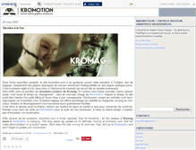 Tablet Screenshot of kromotion.canalblog.com