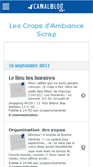 Mobile Screenshot of cropencharente.canalblog.com
