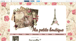 Desktop Screenshot of nadineboutique.canalblog.com