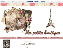 Tablet Screenshot of nadineboutique.canalblog.com