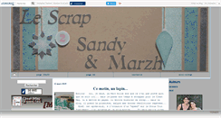 Desktop Screenshot of lescrapdesandy.canalblog.com