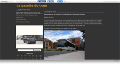 Desktop Screenshot of gazettedutram.canalblog.com