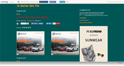Desktop Screenshot of ladansedesfils.canalblog.com