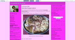 Desktop Screenshot of cuisinedevahine.canalblog.com