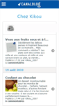 Mobile Screenshot of chezkikou.canalblog.com