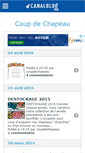 Mobile Screenshot of coupdechapeau.canalblog.com