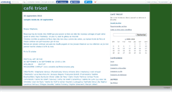 Desktop Screenshot of cafetricot.canalblog.com