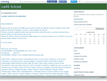 Tablet Screenshot of cafetricot.canalblog.com