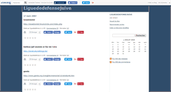 Desktop Screenshot of liguededefense.canalblog.com
