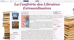 Desktop Screenshot of librairesextra.canalblog.com