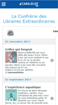 Mobile Screenshot of librairesextra.canalblog.com
