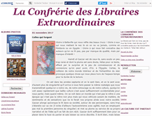 Tablet Screenshot of librairesextra.canalblog.com