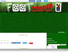 Tablet Screenshot of footadapte.canalblog.com