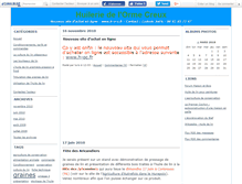 Tablet Screenshot of huilormecreux.canalblog.com