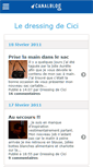 Mobile Screenshot of ledressingdecici.canalblog.com