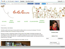 Tablet Screenshot of ddcuisine.canalblog.com