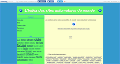 Desktop Screenshot of indexautodumonde.canalblog.com