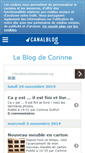 Mobile Screenshot of corinnedupuy.canalblog.com