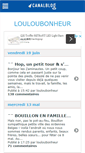 Mobile Screenshot of louloubonheur.canalblog.com