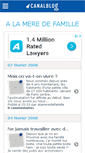 Mobile Screenshot of alameredefamille.canalblog.com