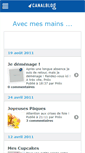 Mobile Screenshot of pniixcreations.canalblog.com