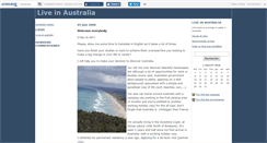 Desktop Screenshot of livinaustralia.canalblog.com