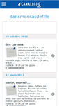 Mobile Screenshot of dansmonsac.canalblog.com