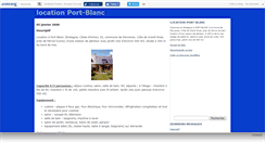 Desktop Screenshot of portblanc.canalblog.com