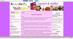 Desktop Screenshot of concoursrecettes.canalblog.com