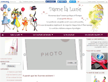 Tablet Screenshot of damelalune.canalblog.com