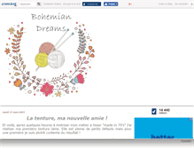 Tablet Screenshot of bohemiandreams.canalblog.com