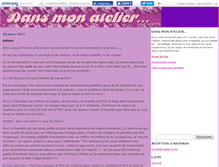 Tablet Screenshot of dansmonatelier62.canalblog.com