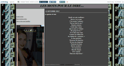 Desktop Screenshot of motspourdire.canalblog.com