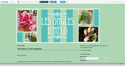 Desktop Screenshot of lesonglesdhelo.canalblog.com
