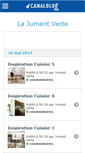 Mobile Screenshot of jumentverte.canalblog.com