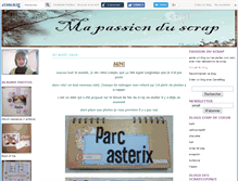 Tablet Screenshot of litooscrap.canalblog.com