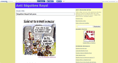 Desktop Screenshot of antisegolene.canalblog.com