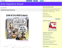 Tablet Screenshot of antisegolene.canalblog.com