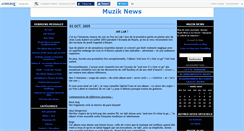 Desktop Screenshot of muziknews.canalblog.com