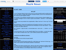 Tablet Screenshot of muziknews.canalblog.com